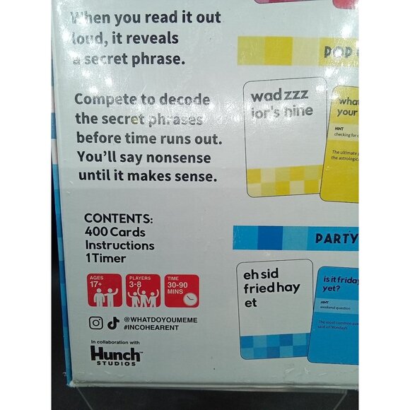 Incohearent The Spicier Edition Card Game - Picture 3 of 6